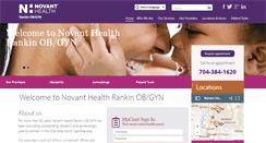 Desktop Screenshot of nhrankinobgyn.org